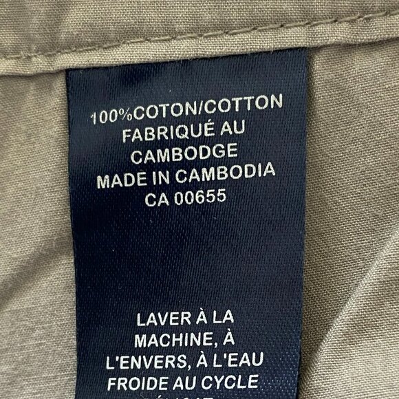 Reitman's Light Gray 100% Cotton Skort Women's Size 20 - Picture 6 of 6